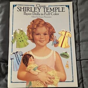 Classic Shirley Temple Paper Dolls Book